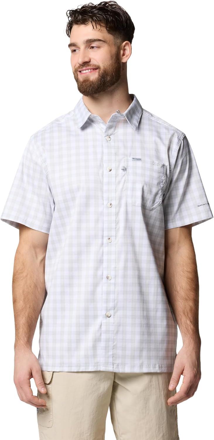 

Мужская рубашка Columbia Super Slack Tide Camp с коротким рукавом