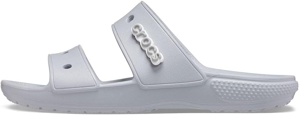 

Унисекс сандалии Crocs Classic с улыбкой, светло-серый