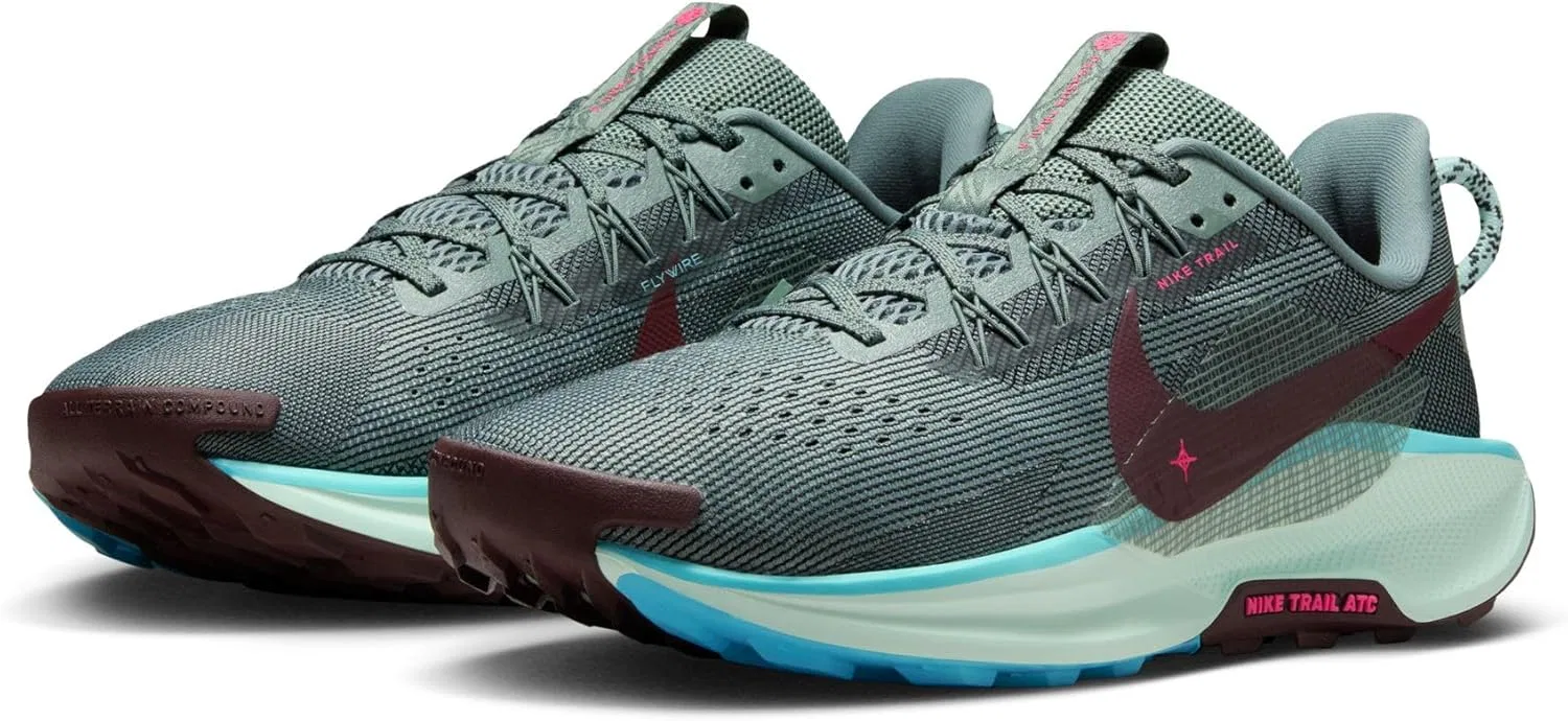 Мужские кроссовки Nike Reactx Pegasus Trail 5, Clay Green Mint Foam Bleached — фото 2