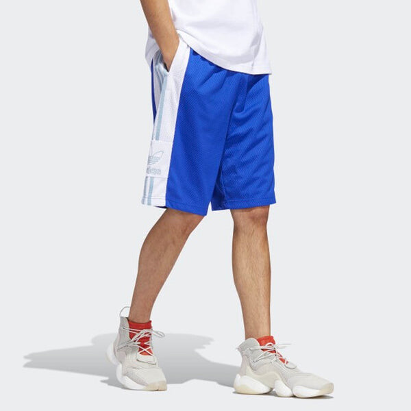 Шорты men's originals mesh retro sports blue shorts Adidas, синий — фото 3