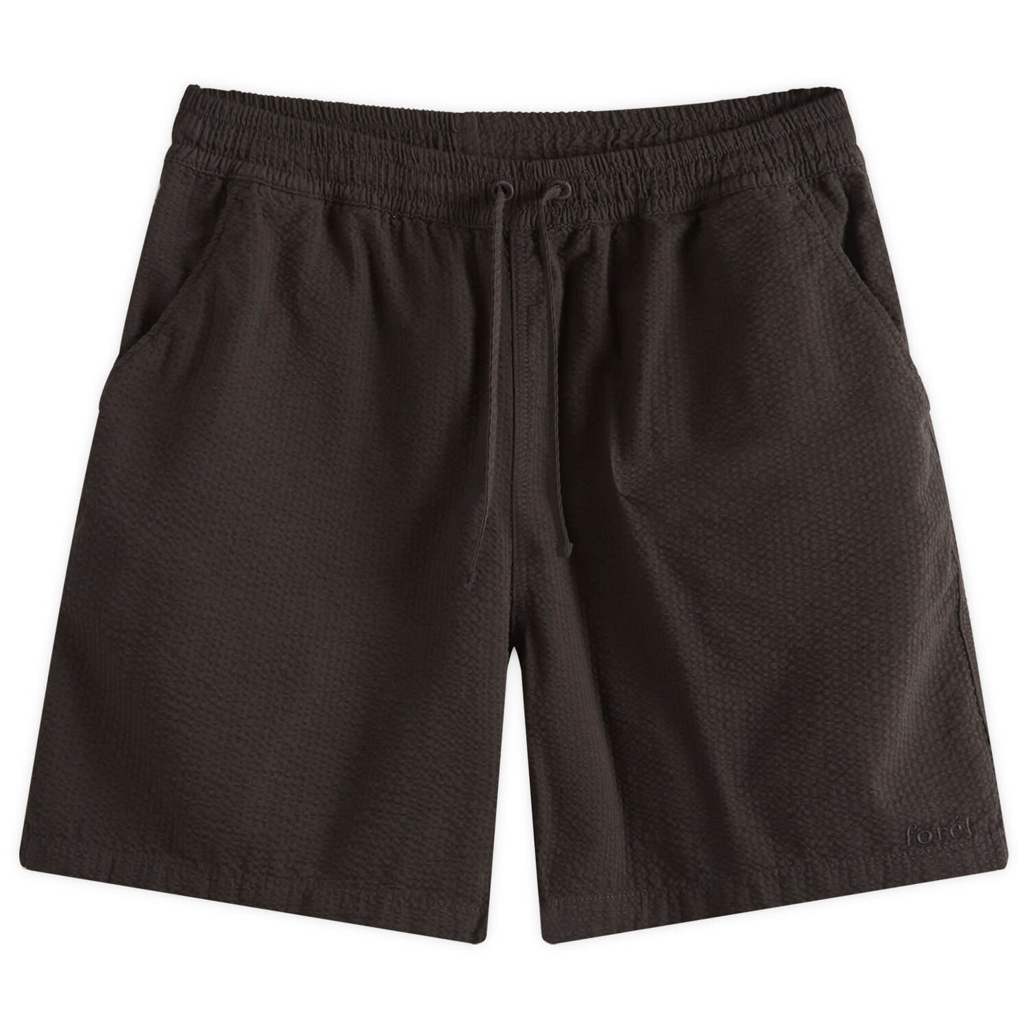 

Брюки Foret Hush Seersucker Shorts, цвет Washed Black