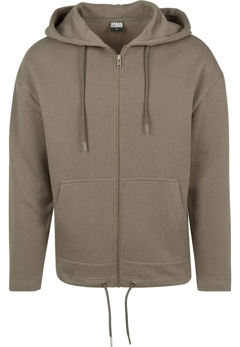 

Толстовка URBAN CLASSICS " Urban Classics Men's Long Sweat Zip Hoody", зеленый