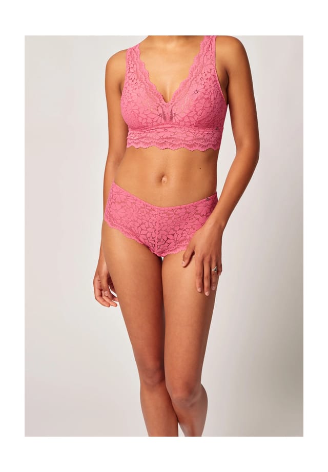 

Трусики Wonderfulace с цветочным кружевом Skiny, розовый