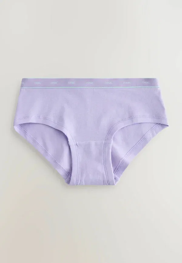 Трусы 10 шт Next, pastel pink lilac, светло-розовый сиреневый — фото 3