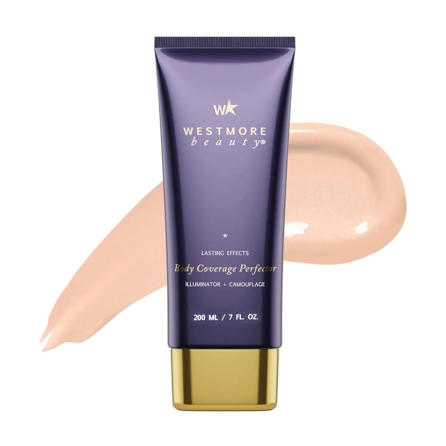Westmore Beauty Body Coverage Perfector - Водостойкий бронзер для ног и тела для женщин - Лучший маскирующий макияж и консилер для татуировок - 7 унций, теплый оттенок, 7 Oz Warm Radiance