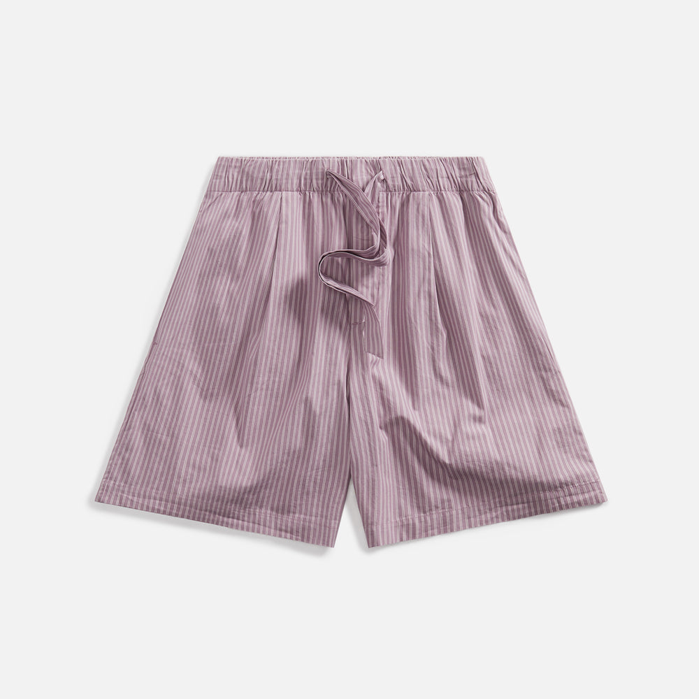 

Шорты Tekla Short Pleat, цвет Mauve Stripes