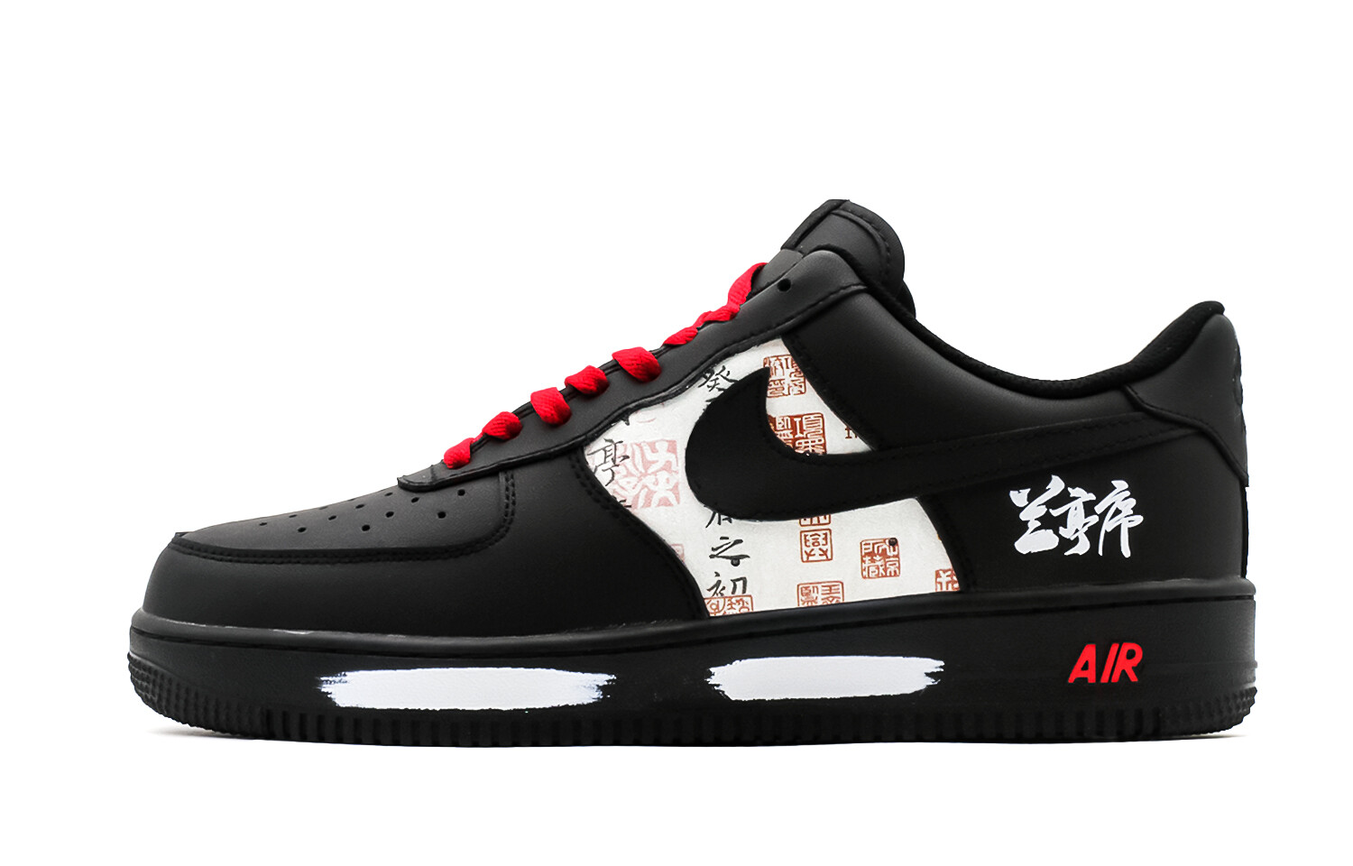 

Обувь для скейтбординга Nike Air Force 1 унисекс, Black/Red