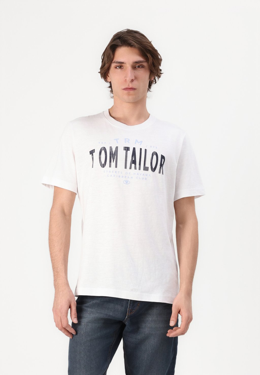 

Футболка с принтом SLUB TOM TAILOR, белый