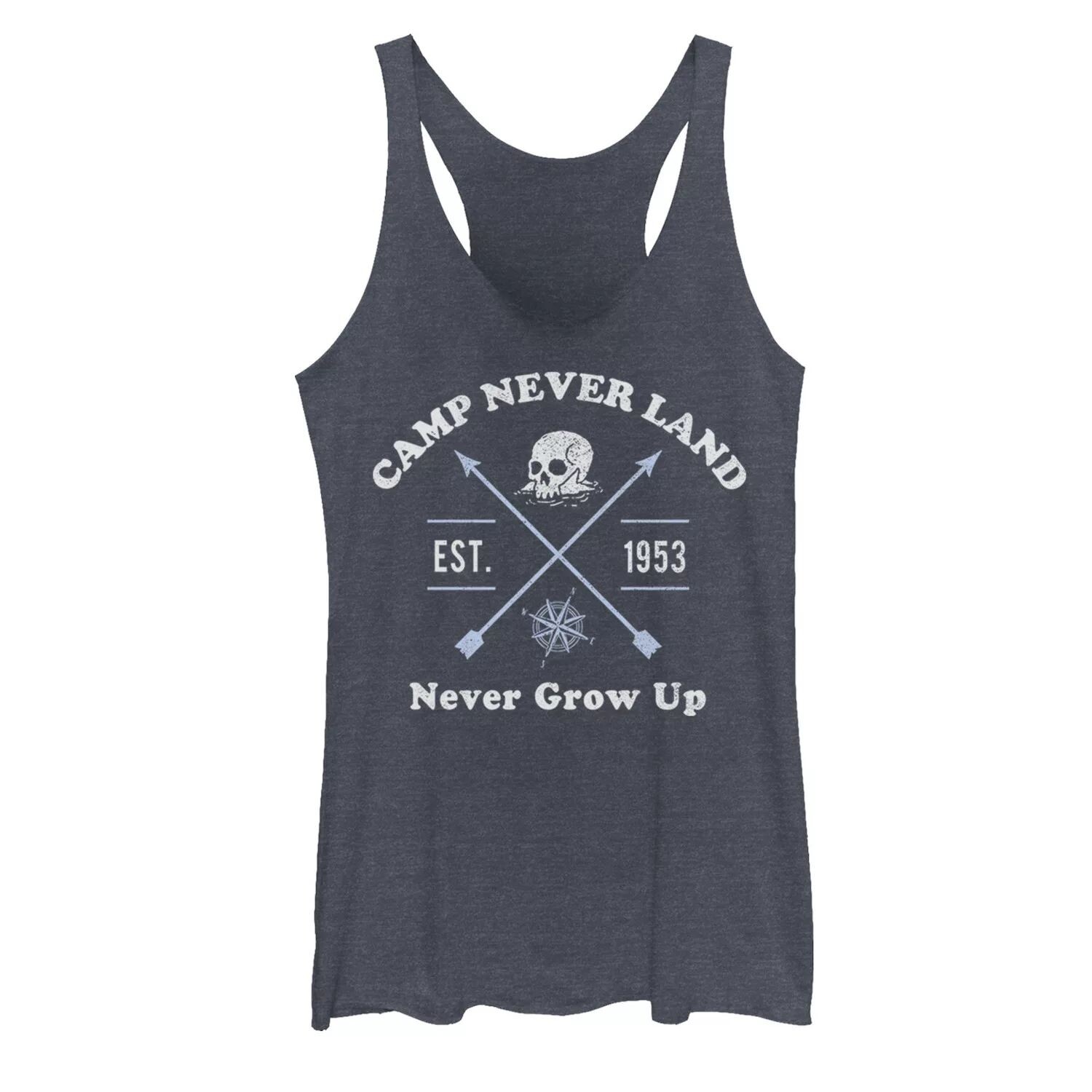 

Майка Disney's Peter Pan Juniors «Camp Never Land Never Grow Up Est. 1953» Licensed Character