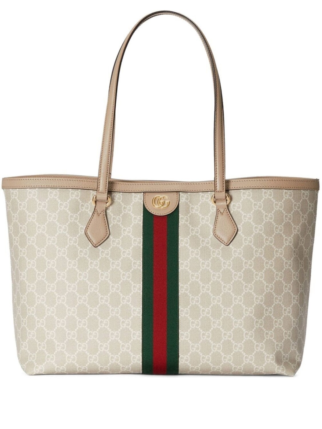 

Сумка-тоут Gucci Ophidia среднего размера, белый
