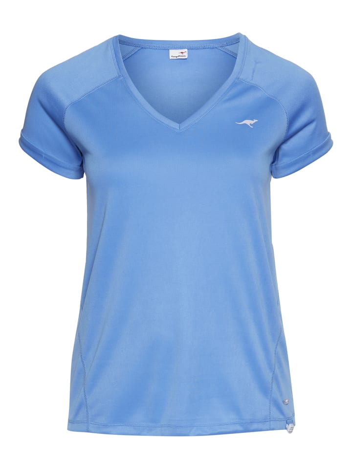 

Функциональная рубашка лазурно-синего цвета Kangaroos