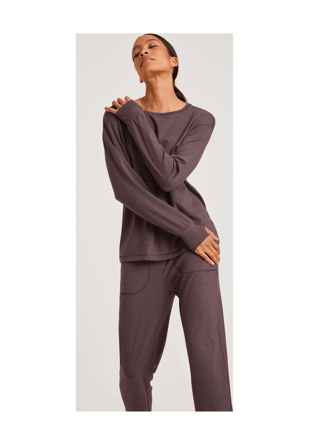 

Брюки для сна, боковые карманы, женские CALIDA, цвет Soft Taupe