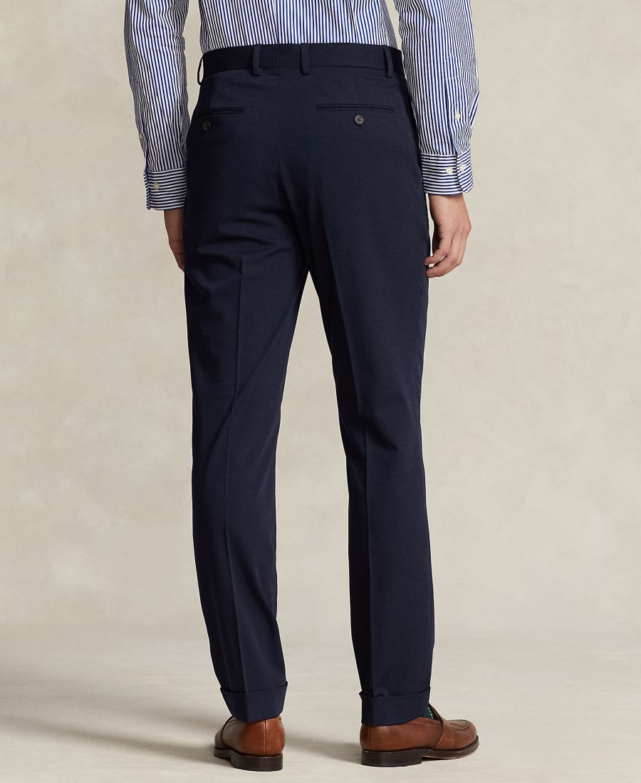 Мужские брюки из высококачественной саржи Polo Ralph Lauren, Navy — фото 2