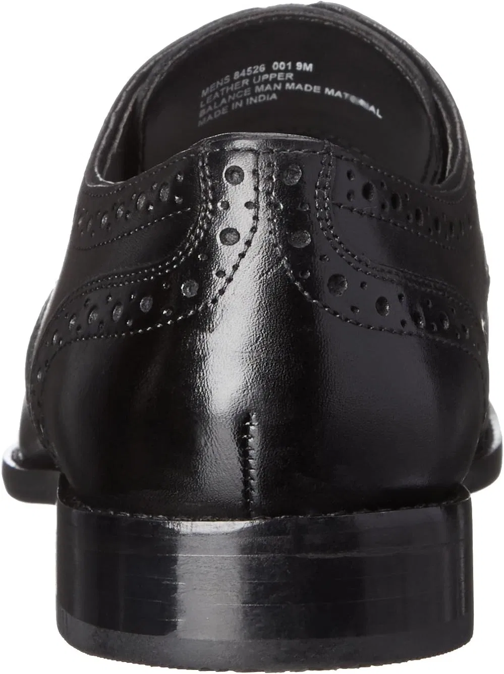 Туфли Nunn Bush Men's Norcross Oxford, Black — фото 3