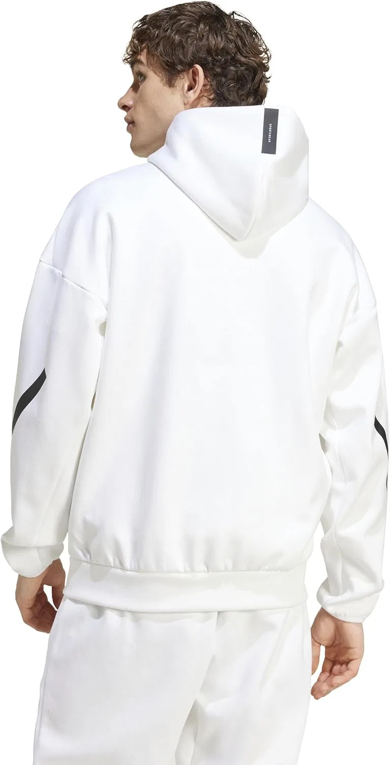 Толстовка Adidas Men's Z.N.E. с молнией, белый — фото 3