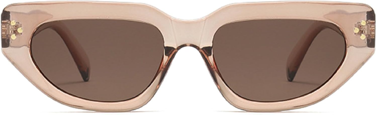 

Винтажные солнцезащитные очки «кошачий глаз» для женщин, модные ретро-очки с градиентным переходом цвета, женские солнцезащитные очки, защитные очки для женщин mincl, Brown