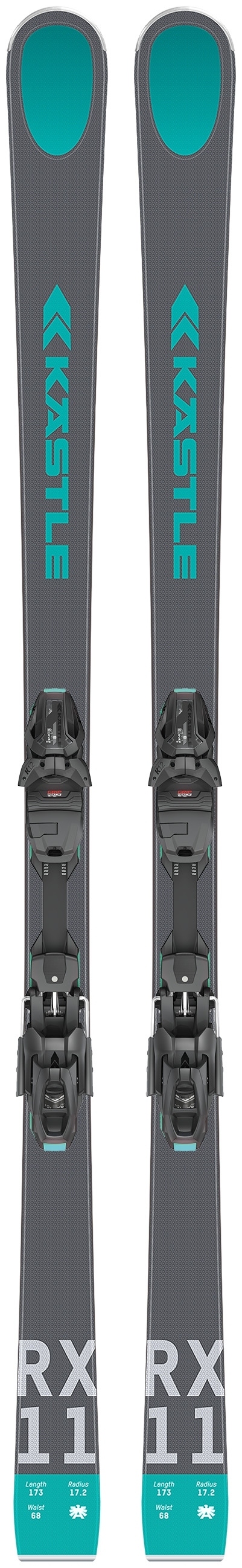 

Новые лыжи Kastle RX11 2025 173 см с креплениями Kastle K12 TRI GW