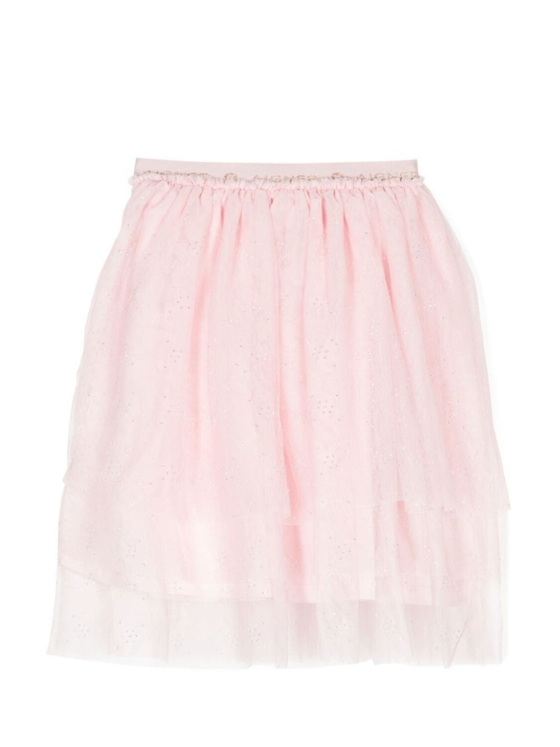 

Aigner Kids юбка из тюля со стразами, розовый