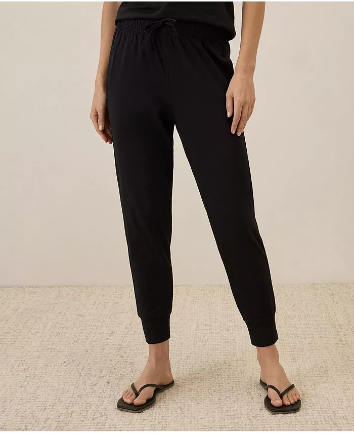 

Женские спортивные брюки-джоггеры из органического хлопка Cool Stretch Lounge Pact, коричневый/бежевый