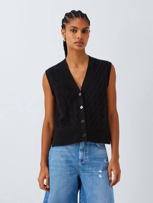 

Шерстяной жилет Silvana из смеси кашемира Marella, Black