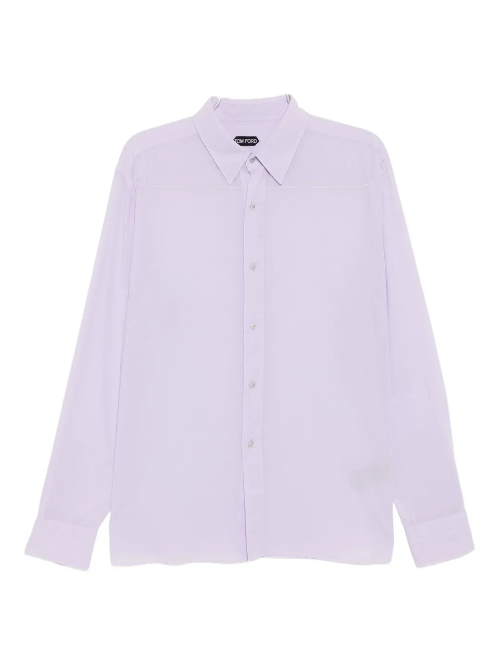 

Хлопковая рубашка TOM FORD, фиолетовый