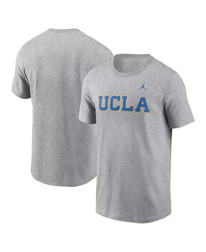 

Футболка мужская Heather Gray UCLA Bruins Primetime Evergreen Wordmark Jordan