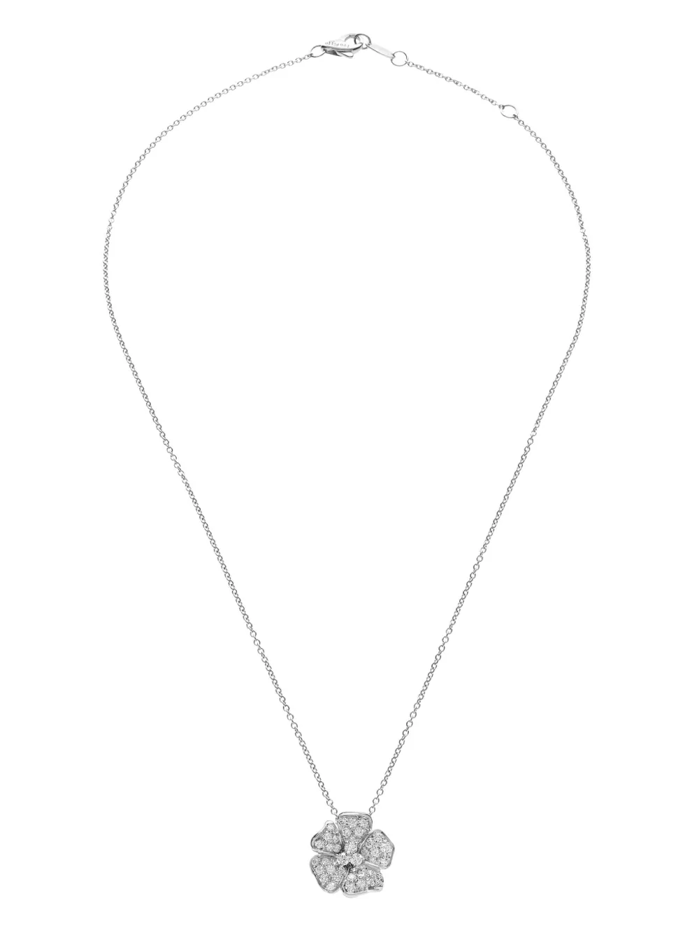 

Колье Flora из белого золота с бриллиантами Leo Pizzo