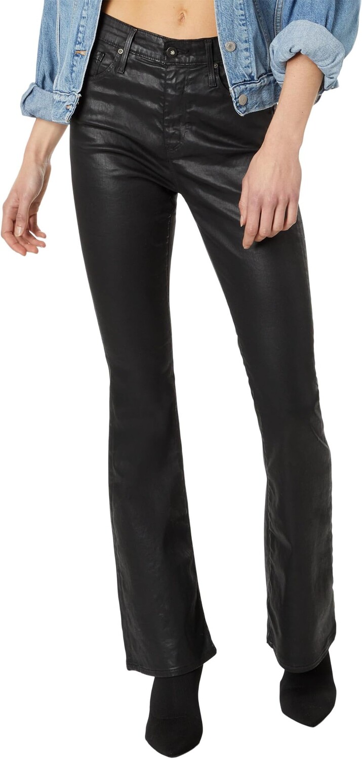 

Джинсы Farrah High-Rise Boot in Ltt Lt Super Black AG Jeans, цвет Ltt Lt Super Black