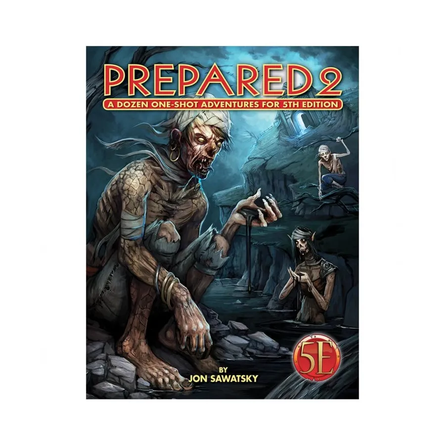 

Prepared 2 - Tombs & Dooms, 5th Edition Dungeons & Dragons (Kobold Press), мягкая обложка
