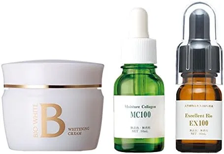 Набор Ebis — Косметики : крем для лица Bee White 40 г и сыворотка с коллагеном и плацентой 10 мл