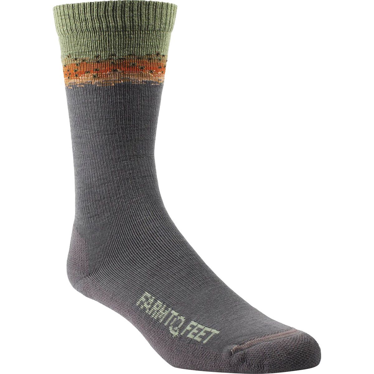 

Повседневные носки Missoula Farm To Feet, цвет rainbow trout