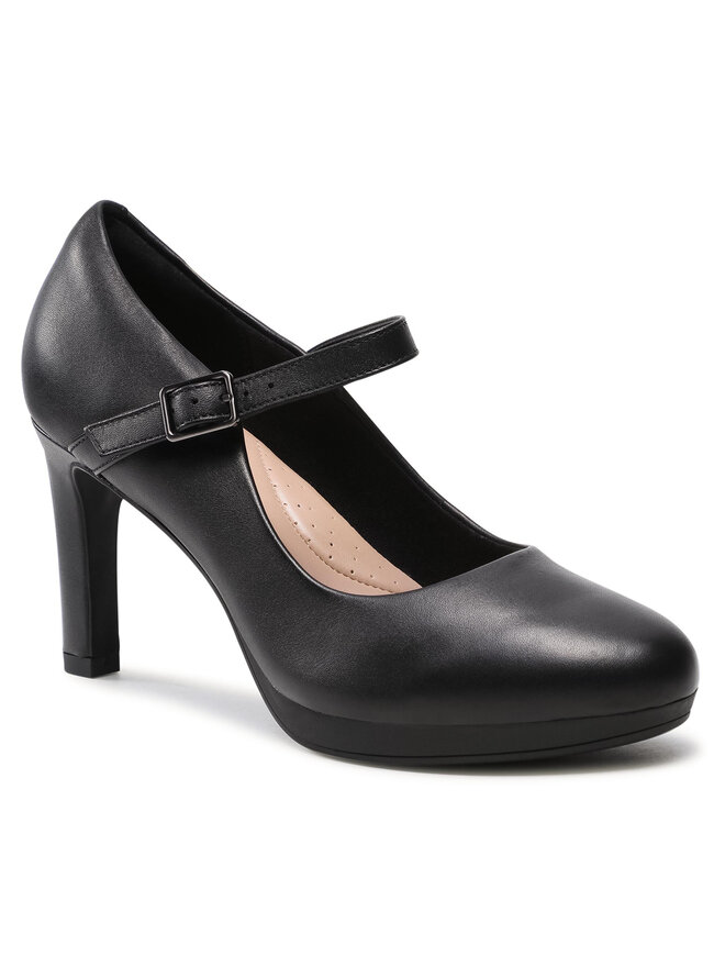 Полуботинки Ambyr Shine 261577844 Clarks, черный