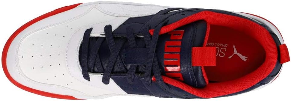 Мужские кроссовки PUMA Backcourt, белый/красный — фото 4