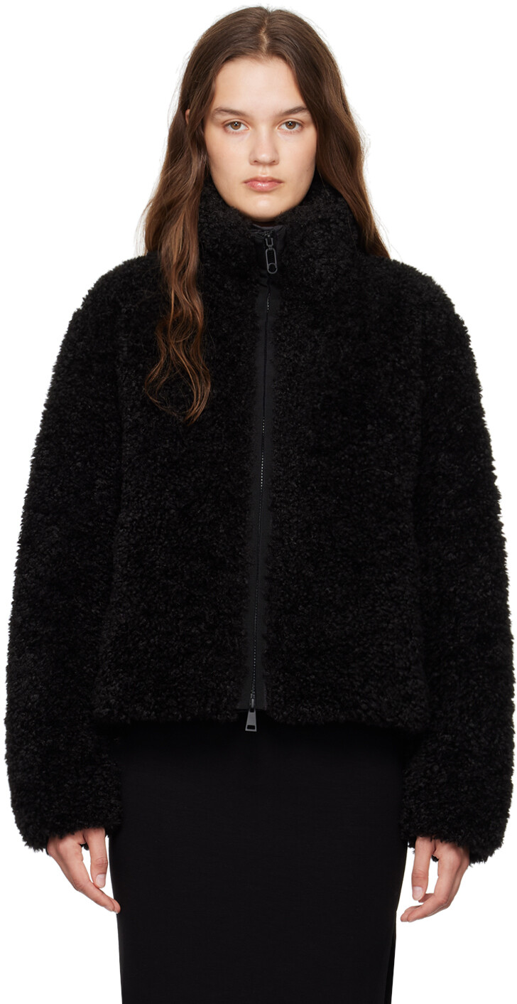 

Пуховик Bridoire из искусственной овчины Moncler
