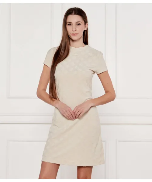 

Платье с пионами Guess Active, бежевый