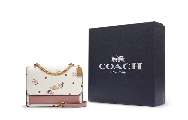 

COACH Сумка-баул из ткани с кожаными деталями Сумка через плечо Кросс-боди