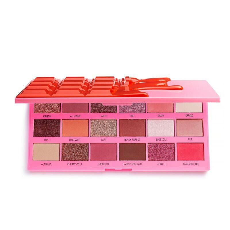 

Тени для век Chocolate Paleta De Sombras Revolution Make Up, цвет chocolate cherry