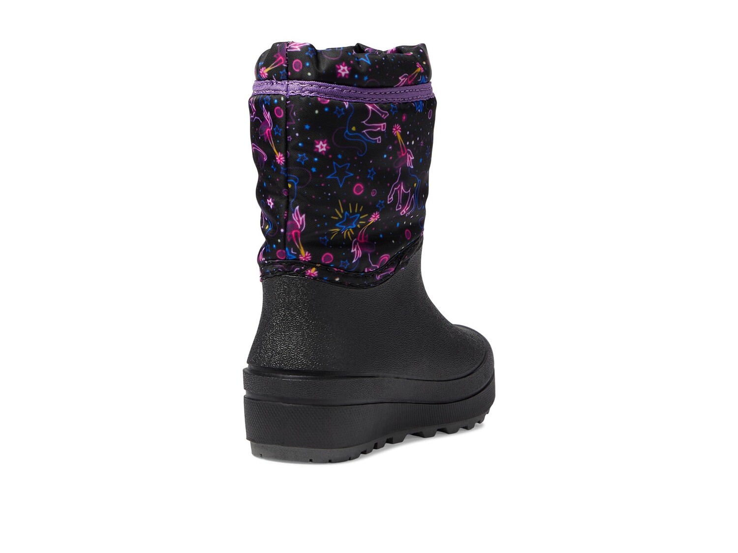 

Ботинки Bogs Kids Snow Shell Boot Neon Unicorn (Toddler/Little Kid/Big Kid)