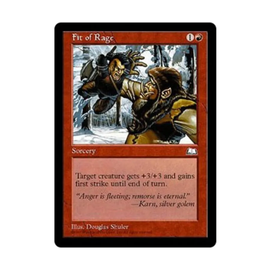 

CCG Приступ ярости (клавиша С), MTG - Weatherlight
