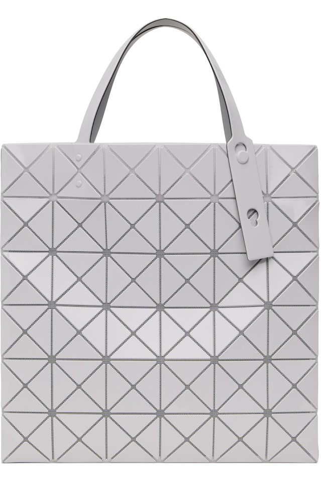 

Люсиент однотонная сумка-тоут Bao Bao Issey Miyake, серый