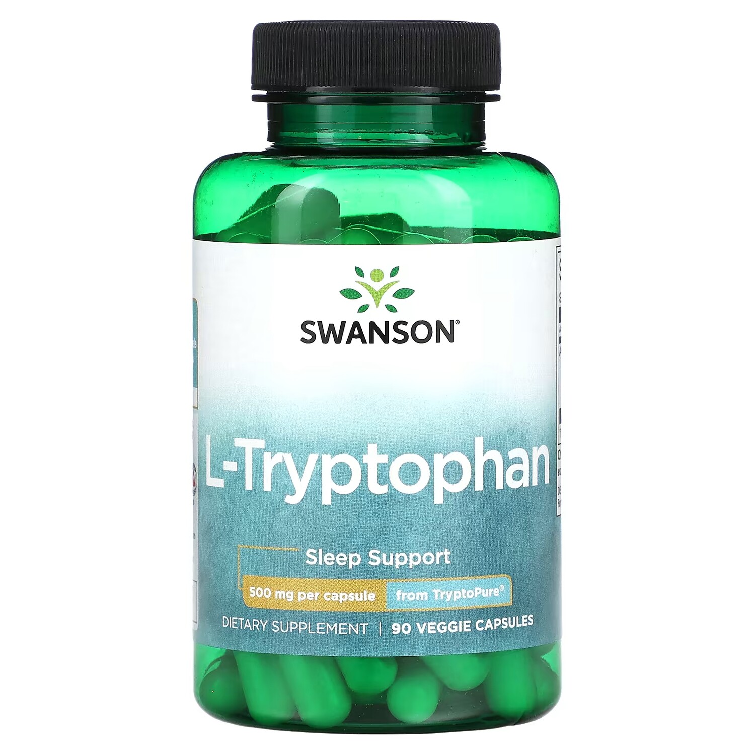 

L-триптофан Swanson улучшение сна ,90 растительных капсул