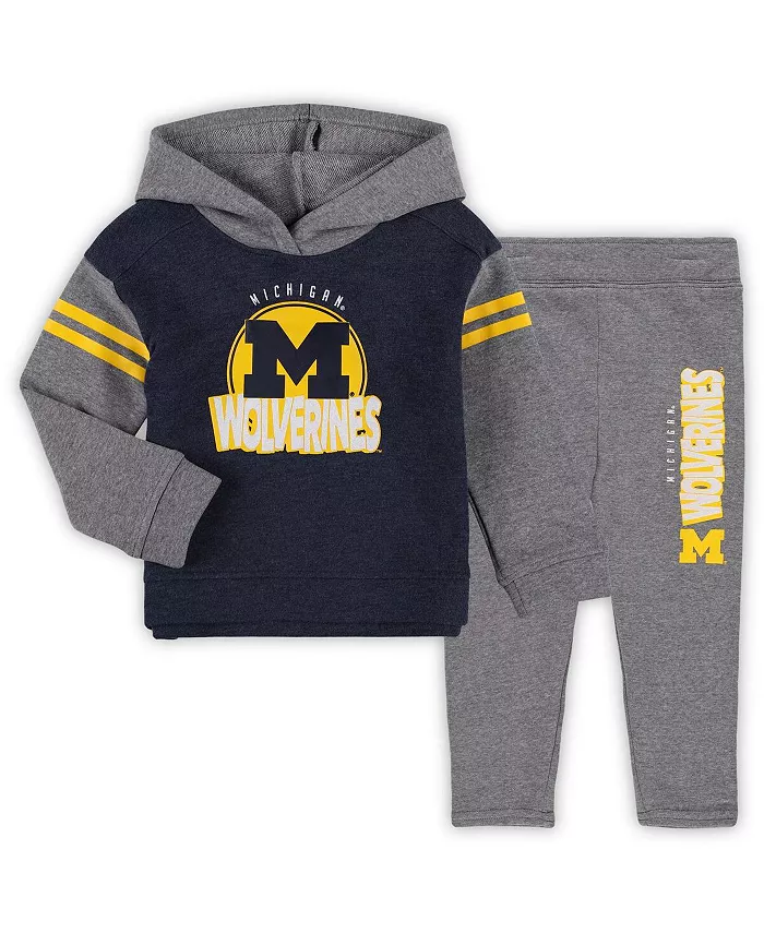 

Детский комплект для девочек Michigan Wolverines: худи и леггинсы Clubhouse Outerstuff