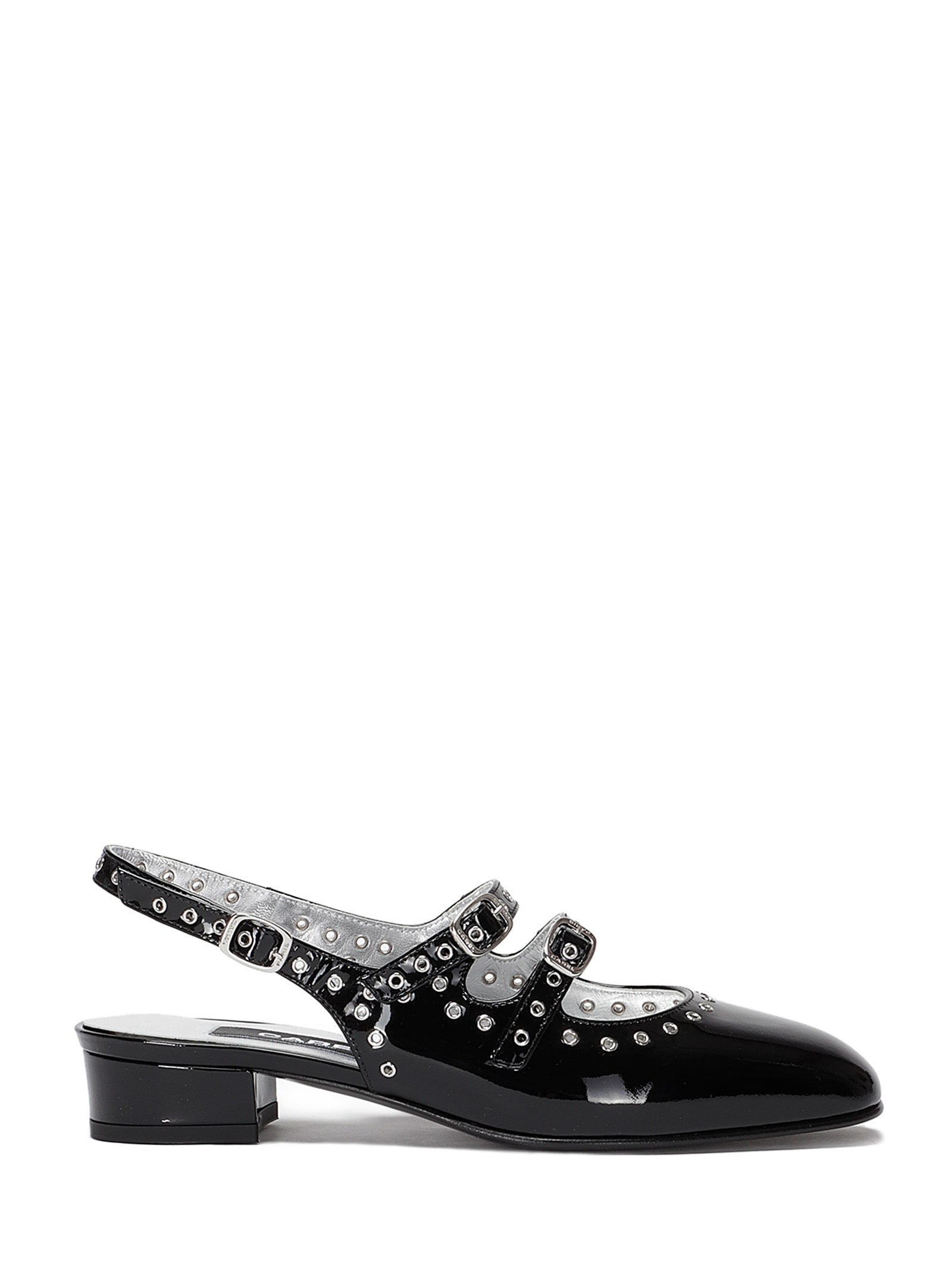 Туфли-лодочки Мэри Джейн Carel Ladies Black Patek Queen с открытой пяткой