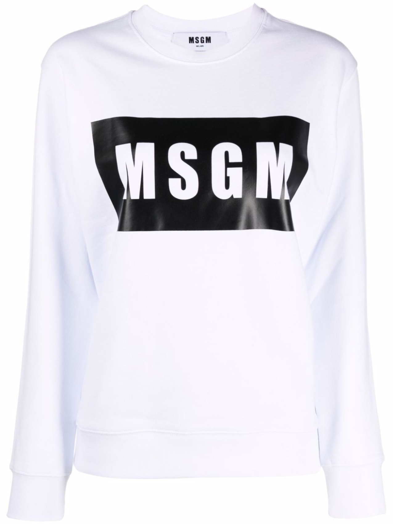 

MSGM толстовка с логотипом, белый