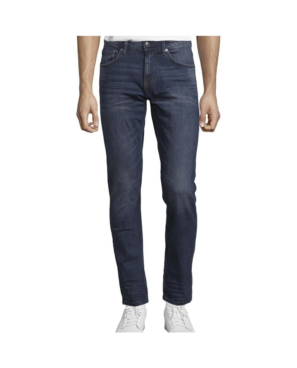 

Темно-синие мужские джинсы Piers Super Slim Tom Tailor