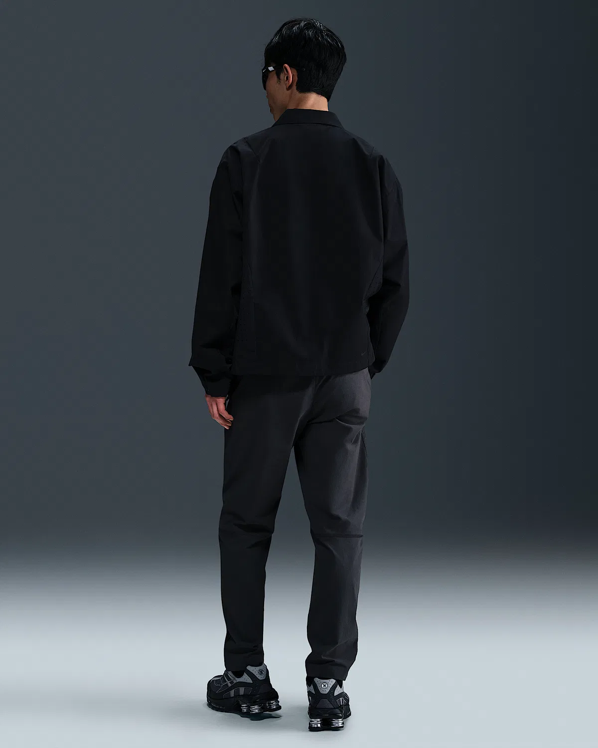 Мужские тканые штаны Nike Tech, Anthracite/Black — фото 4
