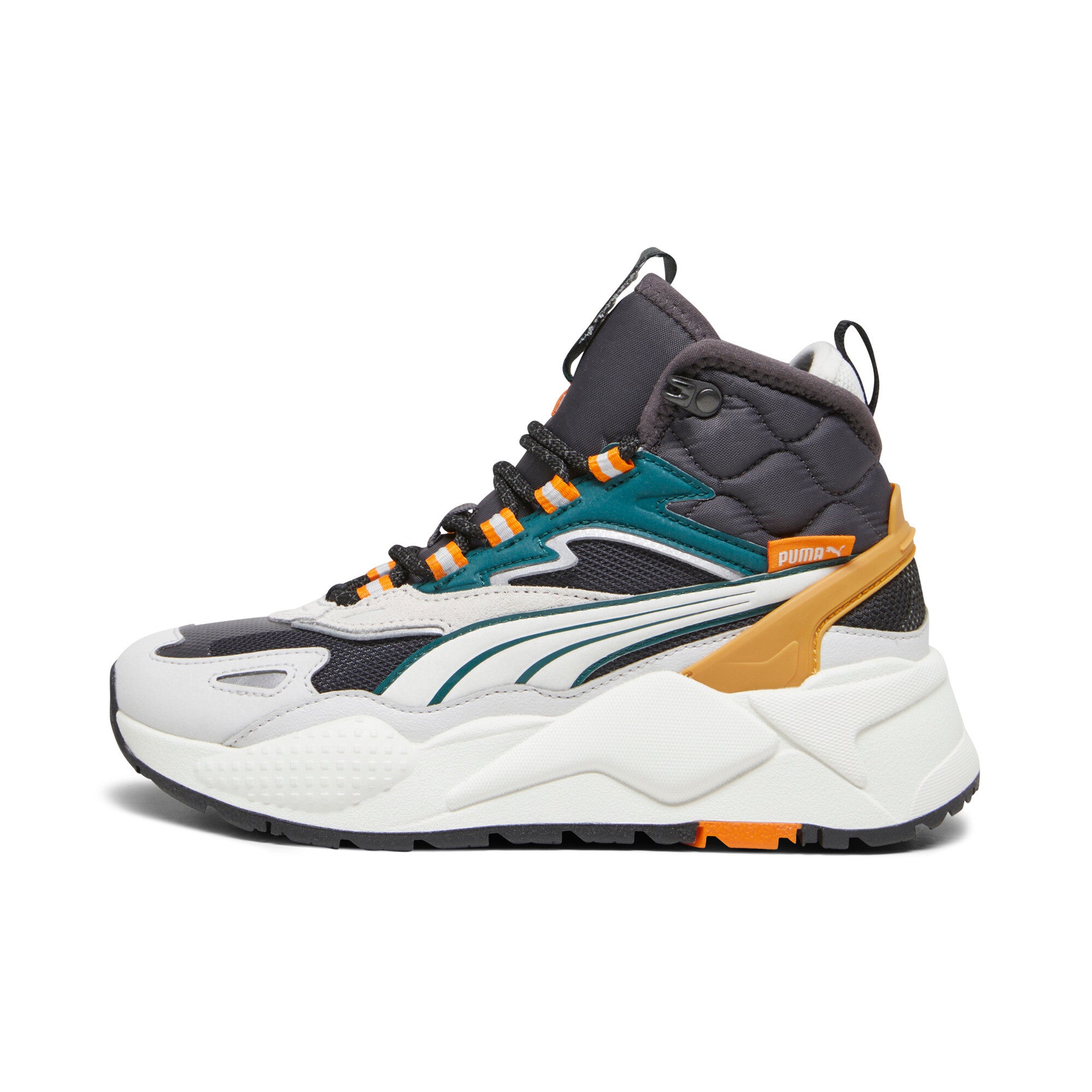 

Кроссовки PUMA RS-X Hi для больших детей, цвет dark coal/vapor gray
