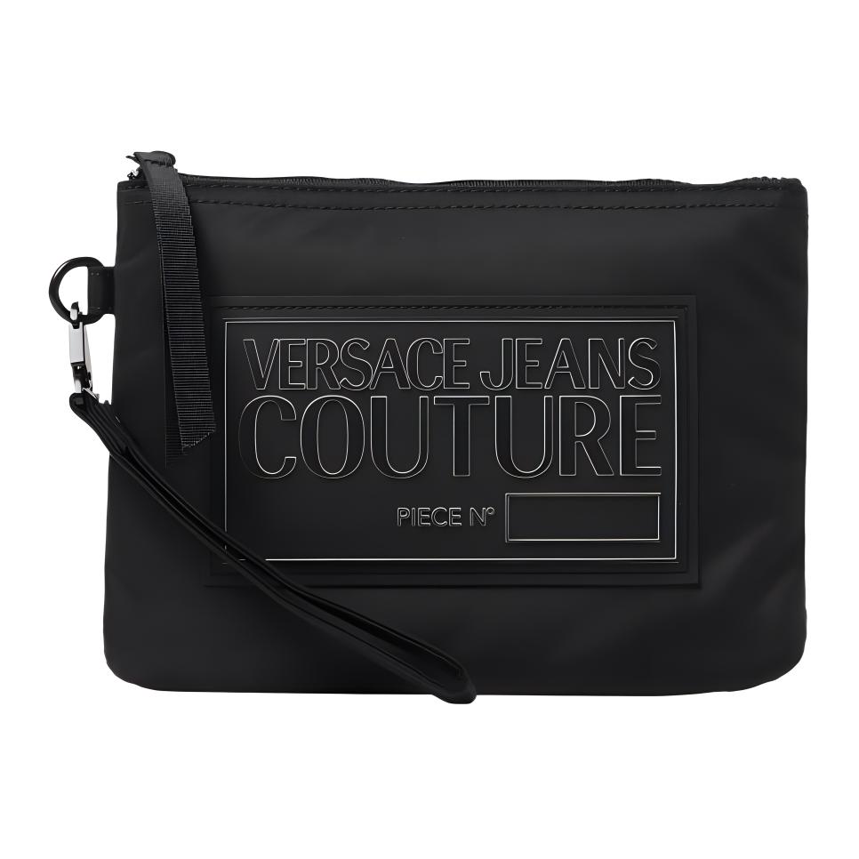 

VERSACE Портфель из полиамида, стандартный, мужской, черный