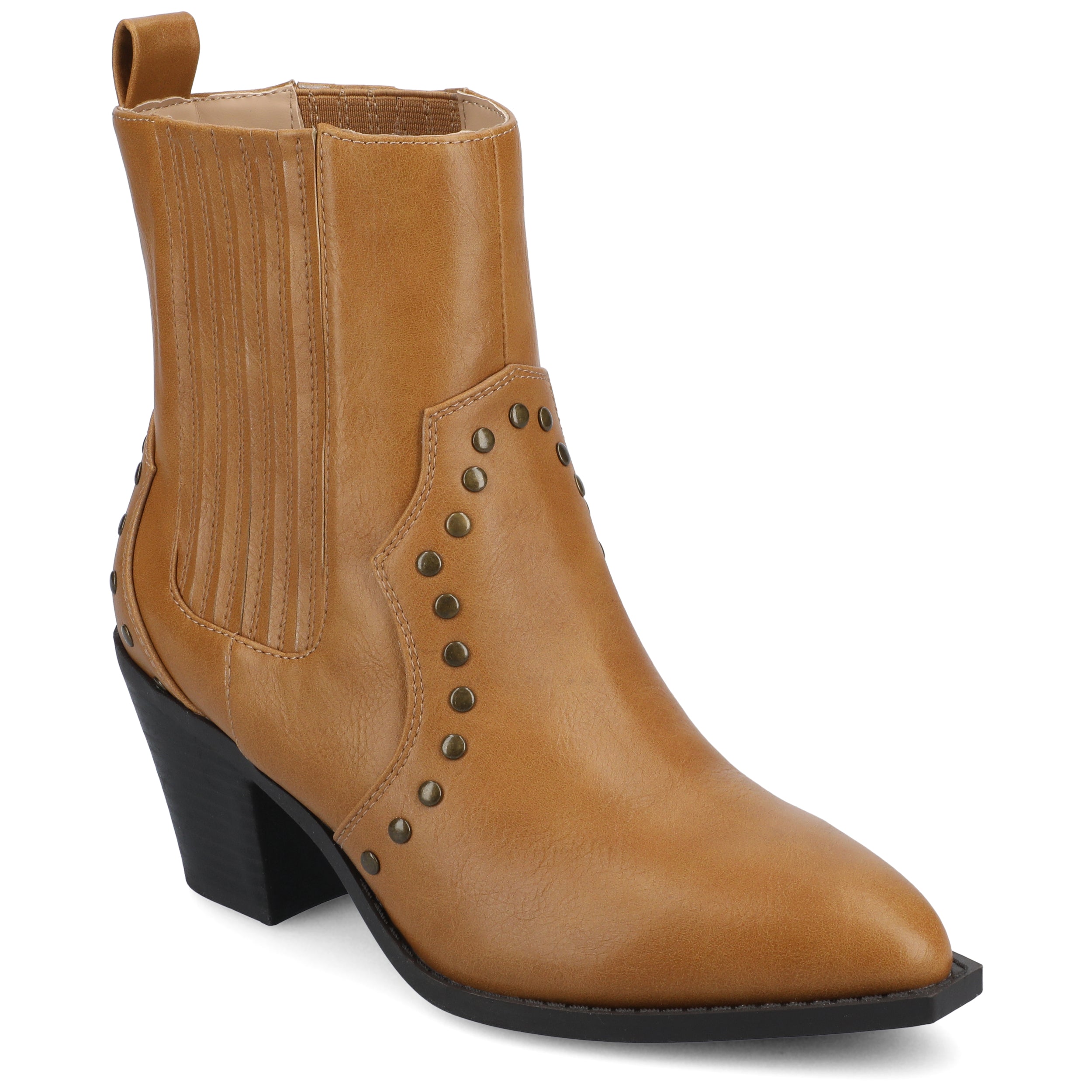 Journee женские ковбойские ботильоны Braylee с шипами Journee Collection, Tan