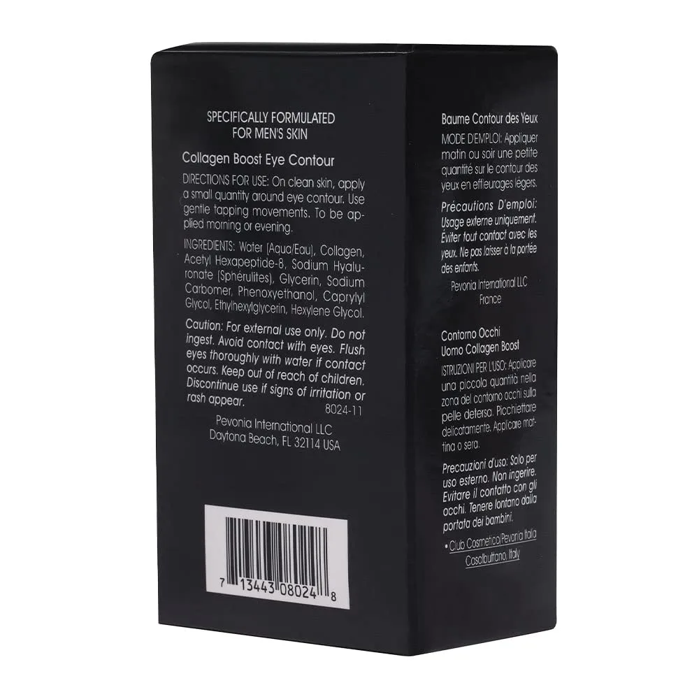 PEVONIA Collagen Boost Eye Contour for Him, 1 унция — фото 3